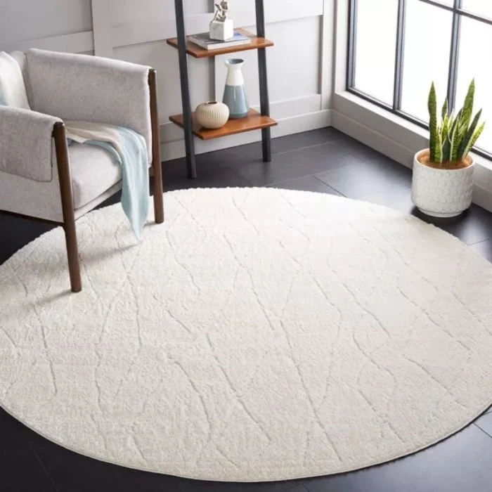 Melody Loomed Round Rug