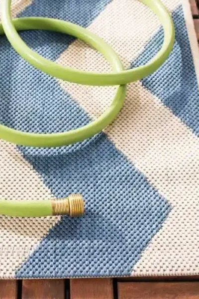 Merlene Chevron Outdoor Rug img 2