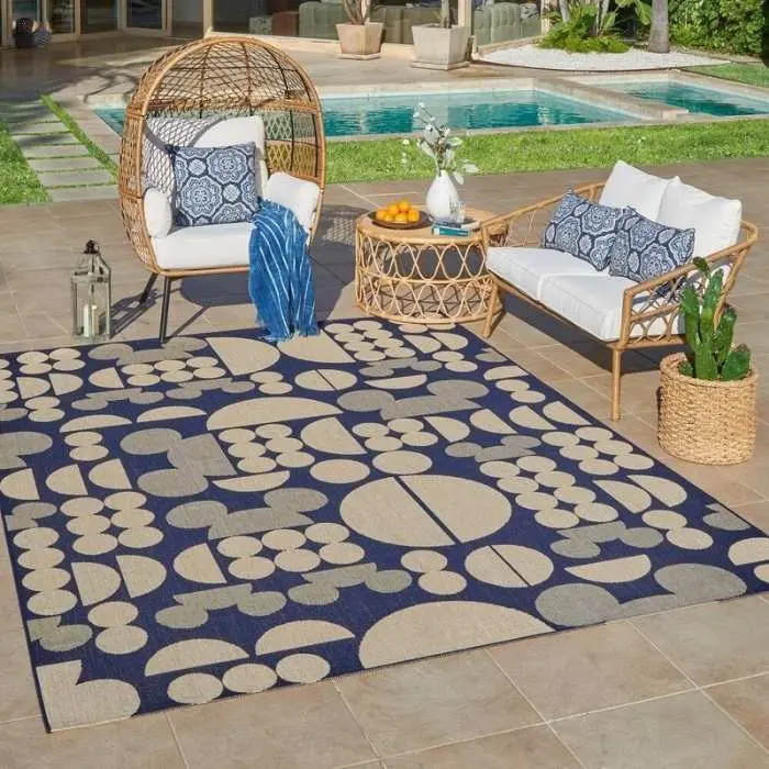 Mickey Mouse Geometric Rug