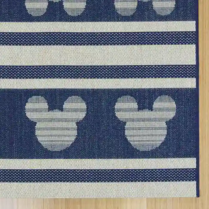 Mickey Mouse Stripes Rug img 1