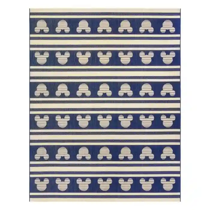 Mickey Mouse Stripes Rug img 3