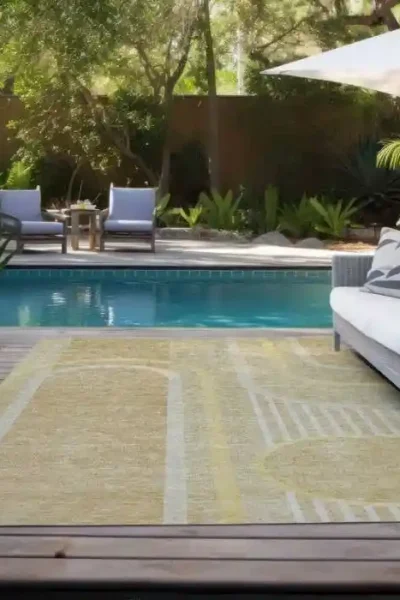 Mid Century Outdoor Rug img 1