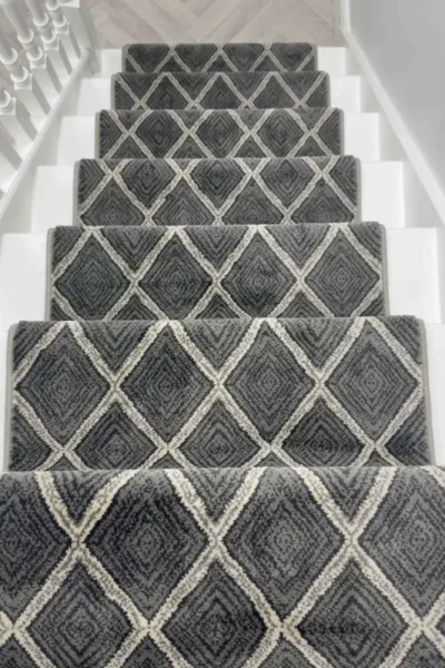 Milan Sterling Birch Stair Runner image 2