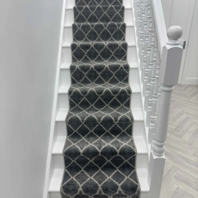 Milan Sterling Birch Stair Runner