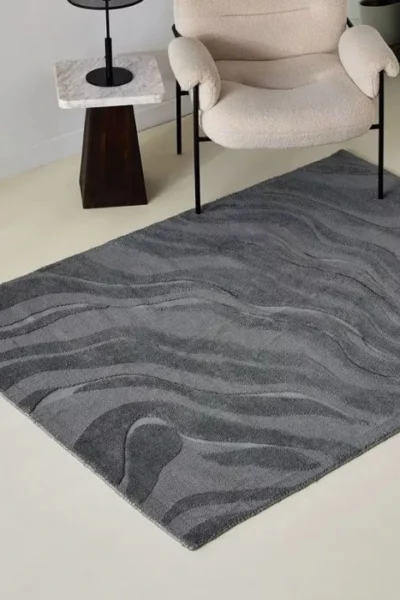 _Milton Waves Microfiber Rug img 2