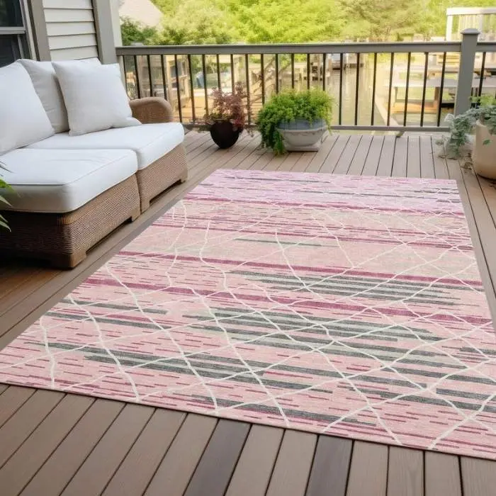 Modern Global Outdoor Rug
