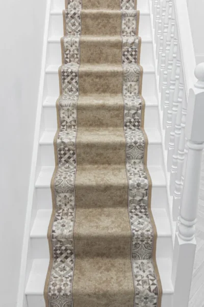 Murcia Light Brown Stair Runner