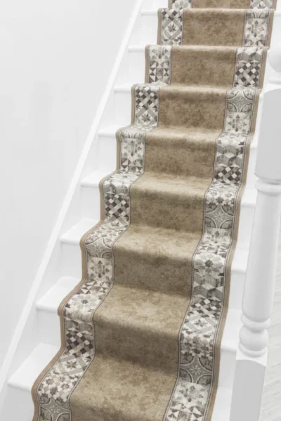 Murcia Light Brown Stair Runner image 2