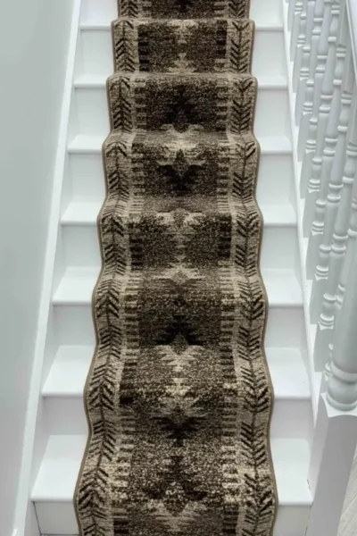 Native Brown Stair Runner