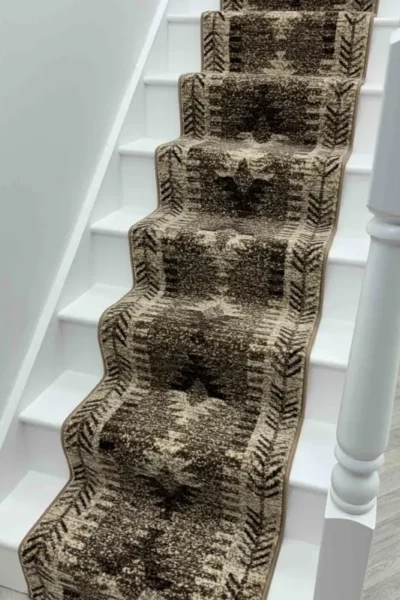 Native Brown Stair Runner image 2