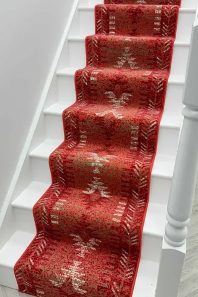 Native Red Stair Runner image 2