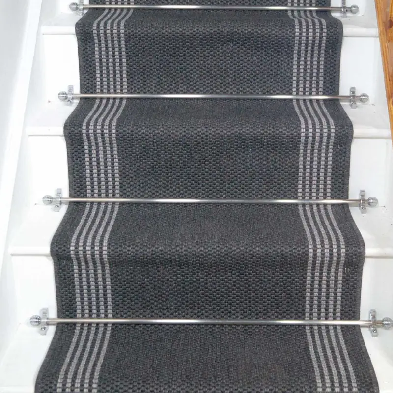 Natura Grey Stair Runner