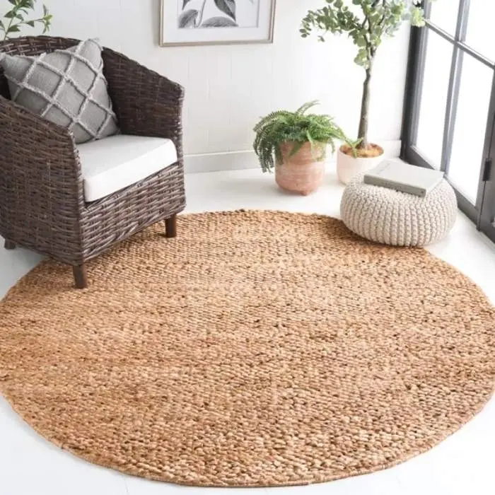 Natural Fiber Round Rug