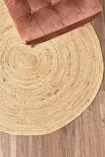 Nature Swirl Jute Rug