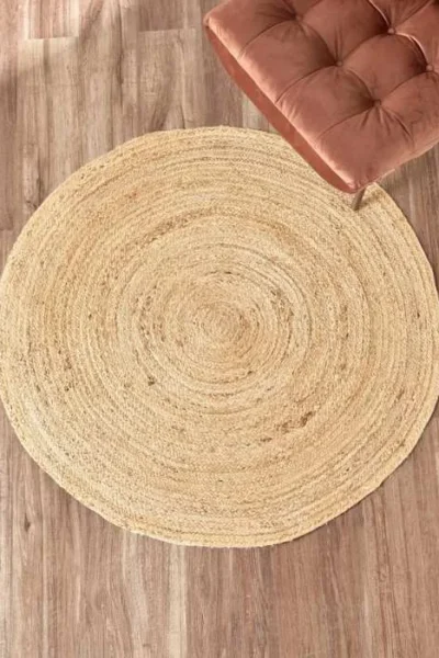 Nature Swirl Jute Rug img 2