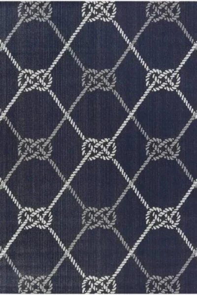 Nautical Trellis Rug img 3