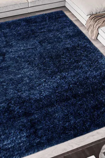 Navy Aurora Supersoft Luxury Rug image 2