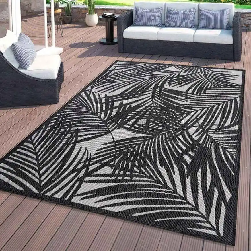 Palm Leaf Outdoor Rug
