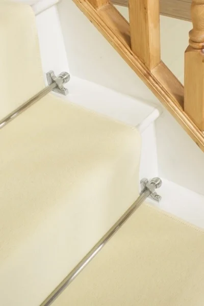 Plain Cream Stair Runner image 2
