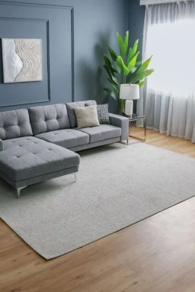 Prism Solid Textured Rug img 3