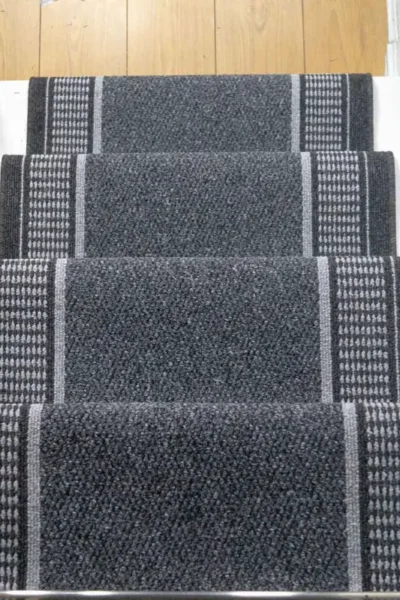 Promenade Grey Stair Runner image 3
