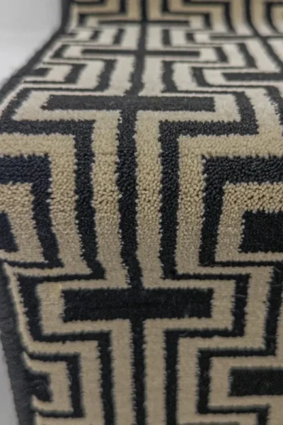 Regents Modern Black Magic Stair Runner image 4