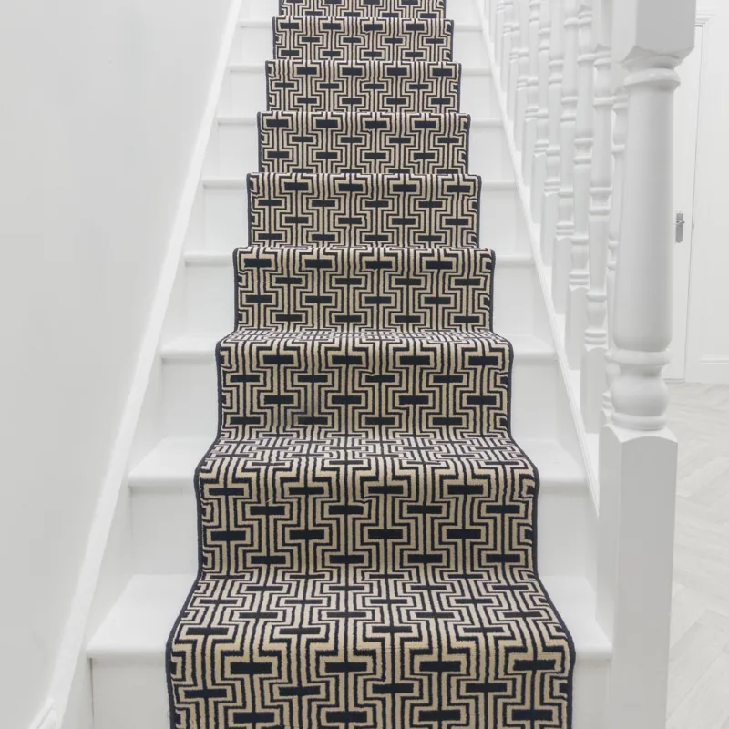 Regents Black Magic Stair Runner