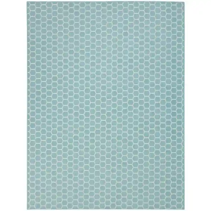 Reversible Geometric Outdoor Rug img 2