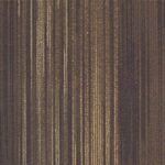 Rich Brown Striped Carpet image 1