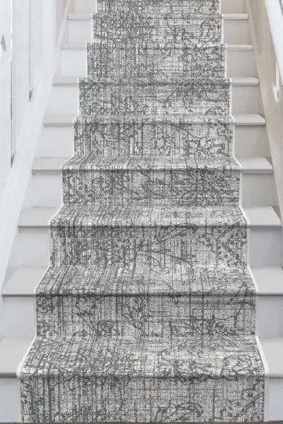 Shades Grey Stair Runner image 2