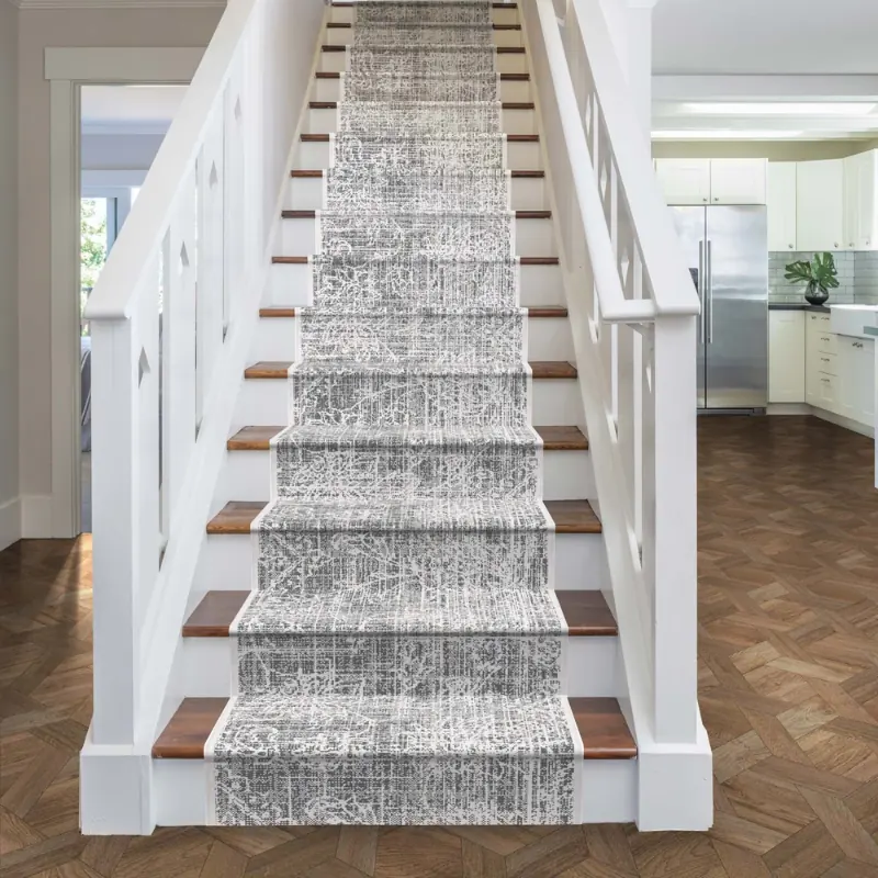Shades Grey Stair Runner