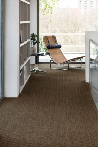 Sisal Grand Herringbone Chestnut