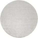 Solid Tufted Round Carpet img 3