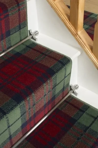 Tartan Red Green Stair Runner image 3