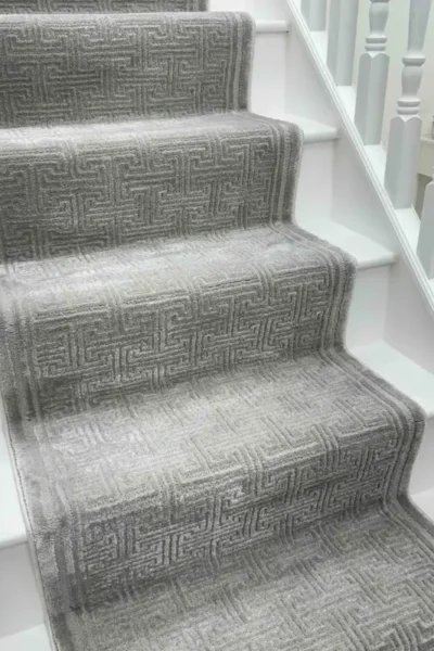 Timeless Grey Stair Runner image 2