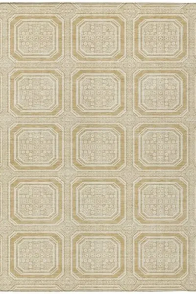 Traditional Mosaic Outdoor Rug img 4