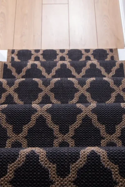Trellis Black Stair Runner image 3
