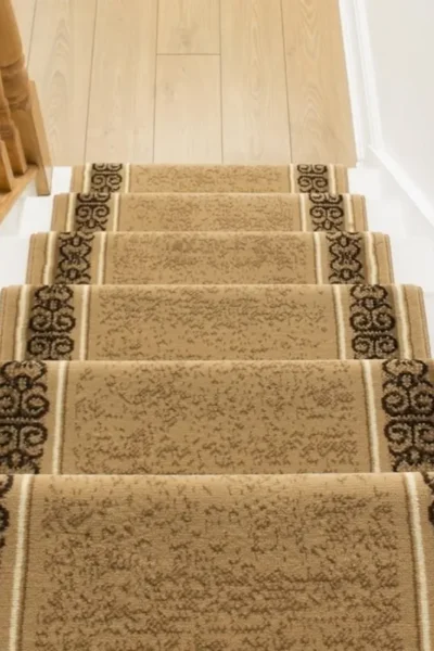 Tribal Beige Stair Runner image 2