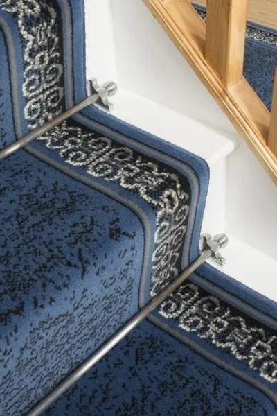 Tribal Blue Stair Runner image 2