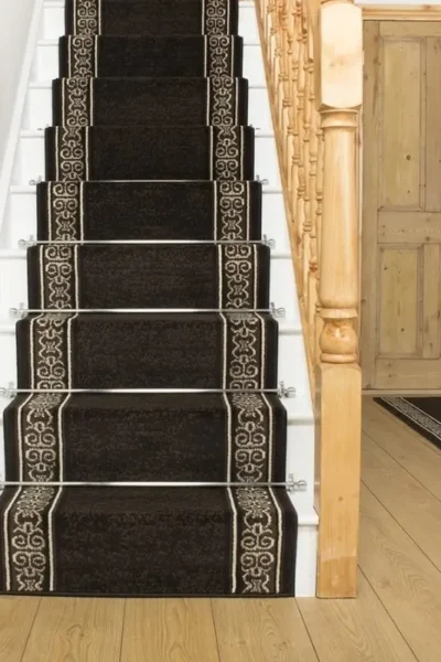 Tribal Brown Stair Runner