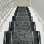 Tribal Dark Grey Stair Runner image 3