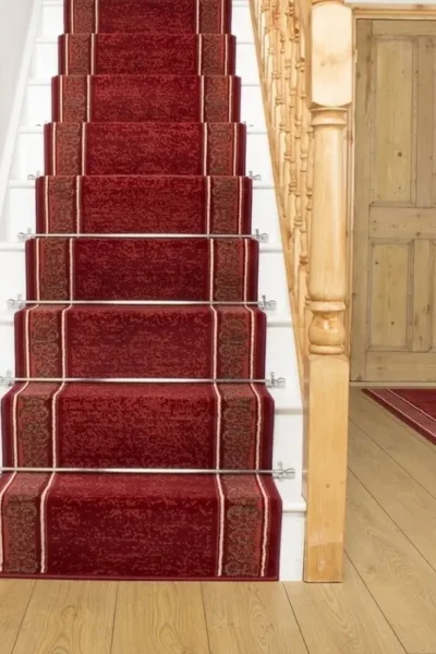 Tribal Red Stair Runner