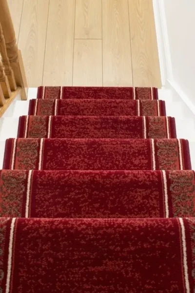 Tribal Red Stair Runner image 2