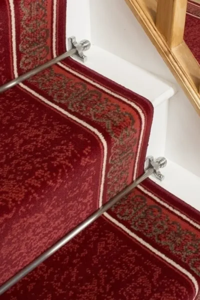 Tribal Red Stair Runner image 3