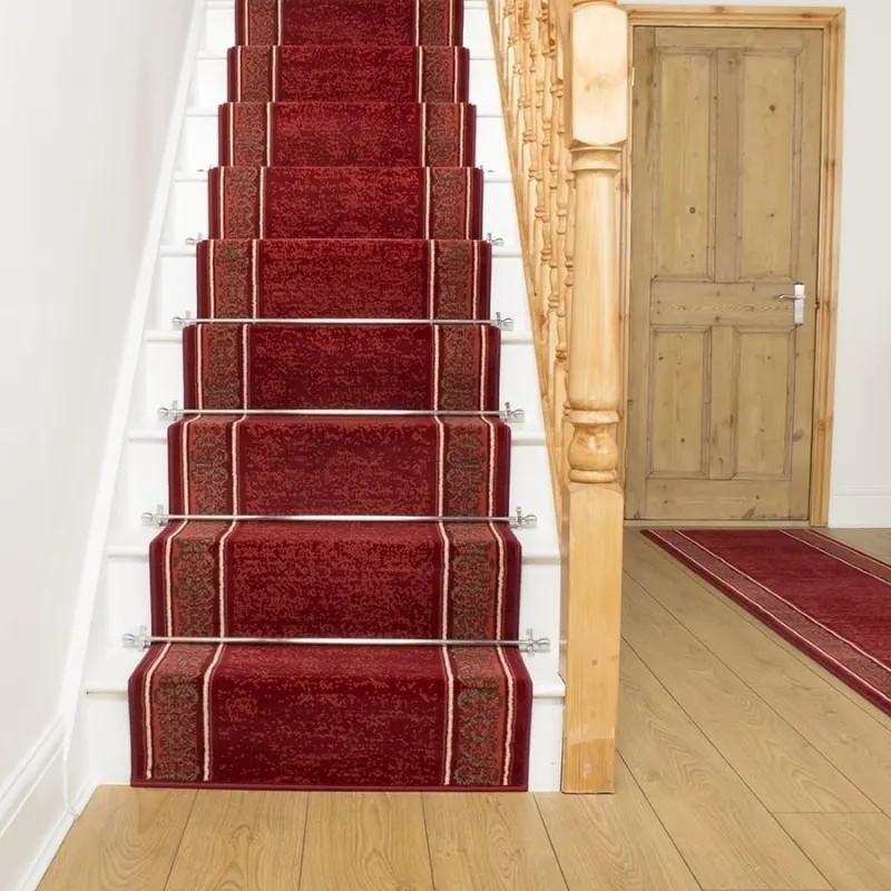Tribal Red Stair Runner