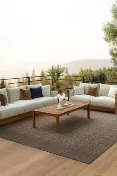 Tulum Striped Outdoor Rug