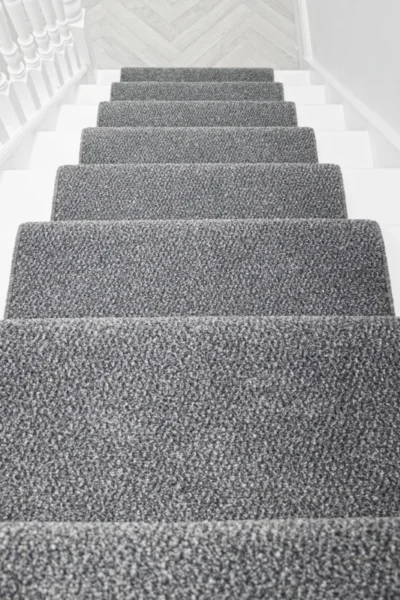 Tweed Slate Grey Stair Runner image 3