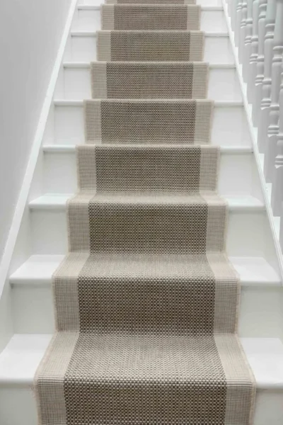Vichy Beige A Stair Runner