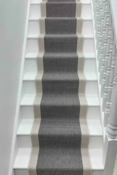 Vichy Black Stair Runner