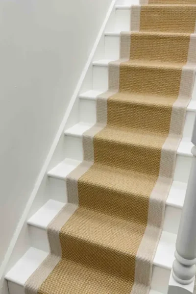 Vichy Ochre Stair Runner image 2